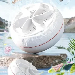 Tvättmaskiner-Mini tvättmaskin kraftfull låg ljud tvätt underkläder babykläder strumpor kalsonger tvätt elektrisk