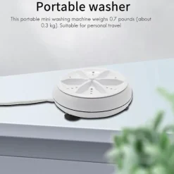 Tvättmaskiner-Mini Tvättmaskin Portabel Ultraljudsdiskmaskin Med USB-driven För Personlig Tvätt Camping Husbilsresa