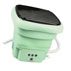 Tvättmaskiner-Mini Tvättmaskin Portabel Hopfällbar 8L Vattentät med Timerfunktion för Små Utrymmen