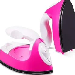 Selected deals Strykjärn-Mini värmepressmaskin Mini elektrisk strykjärn Bärbar praktisk värmepress mini strykjärn med laddningsbas Ac