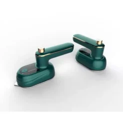 Ångtvättar-Minijärn, bärbart resejärn, våt- och torrstrykning, handhållen ångstrykjärn, handhållen strykmaskin