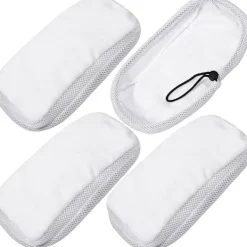 Ångtvättar-Morphy Richards 720020 720021 720502 9-i-1 Ångrengöringsmopp - Paket med 4 Rengöringsdukar för Hårda Golv