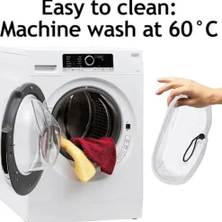 Ångtvättar-Morphy Richards 720020 720021 720502 9-i-1 Ångrengöringsmopp - Paket med 4 Rengöringsdukar för Hårda Golv