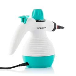 InnovaGoods Ångtvättar-Multifunktionell 9-i-1 handhållen steamer med tillbehör Steany 0,35 L 3 Bar 1000W
