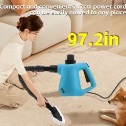 Ångtvättar-Multifunktionell ångrengörare 1000W Hög Temperatur Lämplig För Avfettning i Kök och Bilrengöring