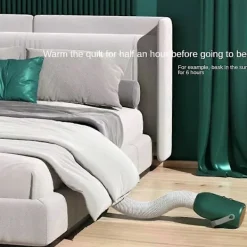 Torktumlare-Multifunktionell portabel minitork för hushållsbruk, lämplig för studentboende, torkar kläder, skor och djurhår, perfekt för resor, grön