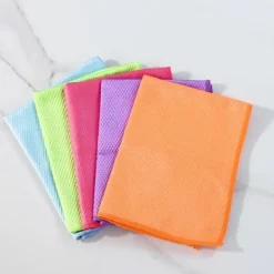 DAO Svampar & Dukar-Multifunktionella rengöringsdukar med fiskfjällsmönster, mikrofiberdukar för polering av glas och torkning av disk 30 X 40cm [DB] 30 X 30cm | Fyndiq