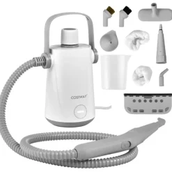 Northix Ångtvättar-Multifunktionsångtvätt bärbar handhållen ångrengöringsmaskin med 1000 W effektgrå