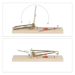 B2X Skadedjur & Insekter-Musfälla träset med 40 st