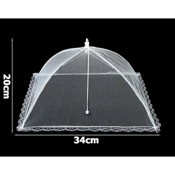 Mobil o Teknik Skadedjur & Insekter-Myggnät / Flugnät för matbordet / Uteliv 34x34x20cm