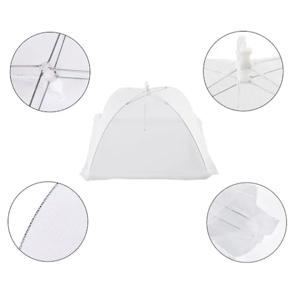 Mobil o Teknik Skadedjur & Insekter-Myggnät / Flugnät för matbordet / Uteliv 34x34x20cm