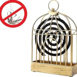 Skadedjur & Insekter-Myggspiralhållare i Metall, Insektsavvisande Stativ, Nordisk Retro Järn Insektshållare, Avvisande Stativ med Spiral i Rostfritt Stål för Myggspiral