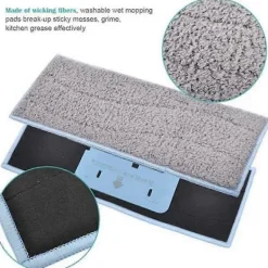 Städmaskiner-Ångmopp Golvtrasor + Moppöverdrag För Kärcher Easyfix Sc1 Sc2 Sc3 Sc4 Hushålls Sopmaskin Rengöringsverktyg Ersättning
