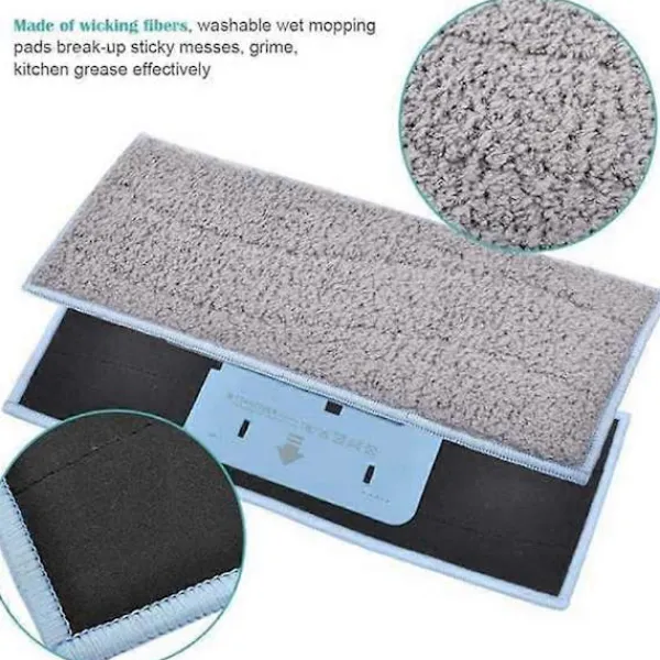 Städmaskiner-Ångmopp Golvtrasor + Moppöverdrag För Kärcher Easyfix Sc1 Sc2 Sc3 Sc4 Hushålls Sopmaskin Rengöringsverktyg Ersättning