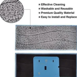 Städmaskiner-Ångmopp Golvtrasor + Moppöverdrag För Kärcher Easyfix Sc1 Sc2 Sc3 Sc4 Hushålls Sopmaskin Rengöringsverktyg Ersättning