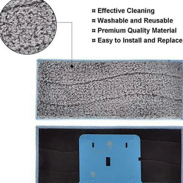 Städmaskiner-Ångmopp Golvtrasor + Moppöverdrag För Kärcher Easyfix Sc1 Sc2 Sc3 Sc4 Hushålls Sopmaskin Rengöringsverktyg Ersättning