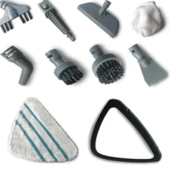 Champion Ångtvättar-Ångmopp 10-in-1 1500W SM210 Vit/Svart