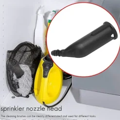 unbranded Högtryckstvättar-Ångrengöringsmunstycke Spaltborste Sprinklermunstycke Huvud för SC1/SC2/SC3/SC4/SC5 Ångrengörare Spaltmunstycke Borste