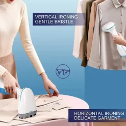 DMstore Strykjärn-Ångstrykare för kläder 1500w Handhållen klädångare, Bärbar resekläder tygångare med 280ml tank EU-kontaktBY