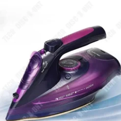TECH DISCOUNT Strykjärn-Ångstrykjärn - TD® - Fem inställningar - Nano-keramisk platta - Trådlös och med sladd - Lätt att rengöra