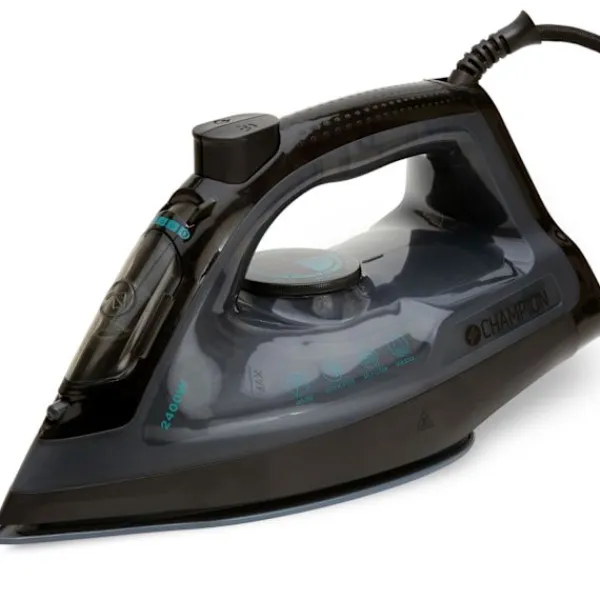 Champion Strykjärn-Ångstrykjärn Ceramic 2400W SJ500 Svart