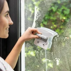 Fönsterrengöring-/NN/ Fönstertvätt för båda sidor av fönstret - Magnetisk - 3-8mm Vit