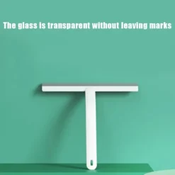 Fönsterrengöring-[NT] Mjuk fönsterskrapa Glasskrapa Duschskrapa Glasrengörare Hushållsrengöringsverktyg Vit