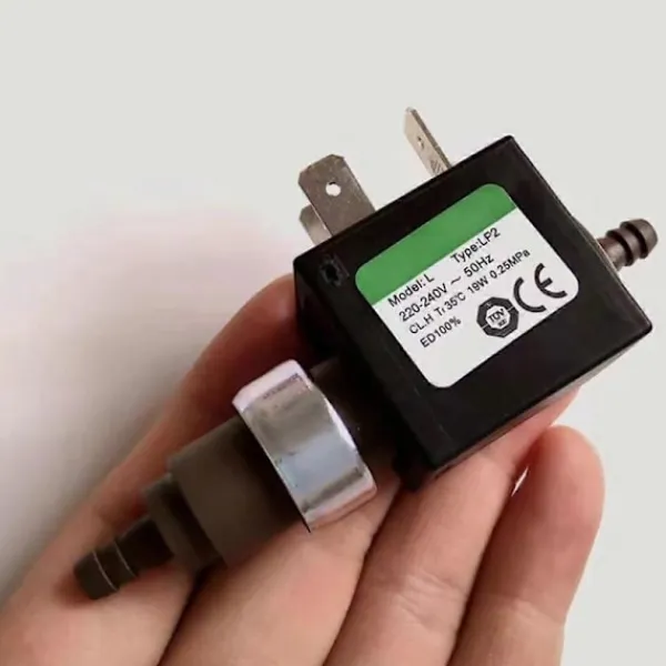 Ångtvättar-Ny 220V 19W Elektromagnetisk Pump Kompatibel med Ångmopp Ånga Kompatibel med CEME E15-Perfet