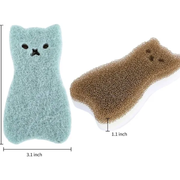 HNGM Svampar & Dukar-Nya Köksskrubbsvampar Heavy Duty Multi-Purpose Non-Rep Scrubb