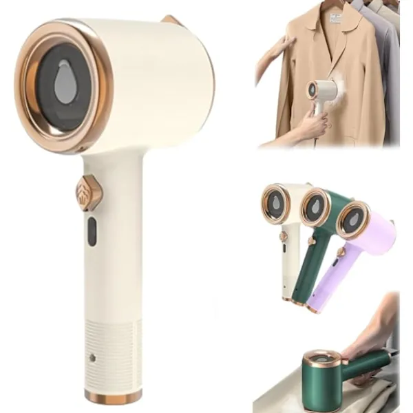 Strykjärn-(Off-white) Mini Resefållbart Strykjärn, Fällbart Ångstrykjärn (med 50 ml Vattentank), 180 Graders Fällbar Strykningsmaskin, Mini Resstrykjärn, Lämplig för Hem och Resor | Fyndiq