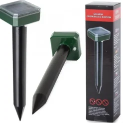 Skadedjur & Insekter-Ormskrämma soldriven 1000 kvm, 1st. KVALITET