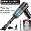 Dammsugare & Tillbehör-29000pa Kraftfull bildammsugare våt/torr sladdlös starkt sug handhållen N3 29000PA-svart