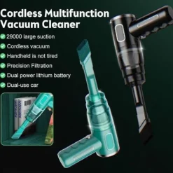 Dammsugare & Tillbehör-29000pa Kraftfull Sladdlös Våt-/Torrdammsugare - Stark Sugkraft, Handhållen N3 29000PA - Svart