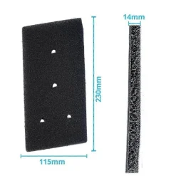 Torktumlare-5-pack 481010716911 Torktumlare Evaporator Skumfilter Svamp Ersättningsdelar för 8015250474909