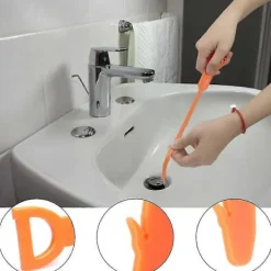 Dammsugare & Tillbehör-3-pack 25 tum Avloppsorm, Hårfångare för Avlopp, Avloppsrensare för Sänka, Återanvändbar Dusch Avloppsrensare, Avloppsorm för Dusch, Kök, Badrum, Toalett | Fyndiq