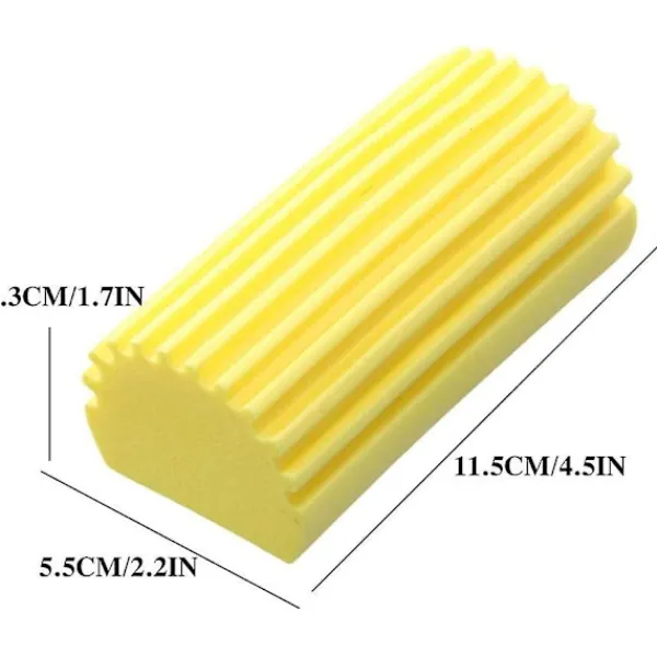 OCEAN Svampar & Dukar-3-pack Absorberande PVA-svamp Fuktig Rengöring Dammtrasa Svamp, Rengöringssvamp