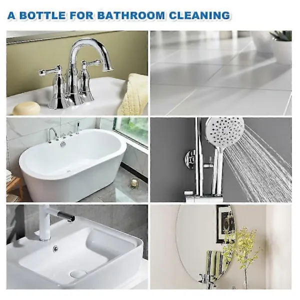 other Rengöringsmedel-3-pack Badrumsavkalkare Kraftfull Rengöring Snabbt Avlägsna Skumrengöringsmedel För Badkar Toalett Dusch Sänka Glas