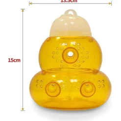 Skadedjur & Insekter-2-pack Bi-fälla Gula Jackor Getingar Bi-Fångare