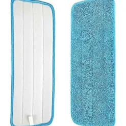 NICEGOU Städmoppar-6-pack Blå Mikrofiber Spraymopp Ersättningshuvuden för Våta och Torra Moppar, Premium Golvrengöringsdynor, Återanvändbara Ersättningsrefiller Kompatibla med Bona Fl | Fyndiq