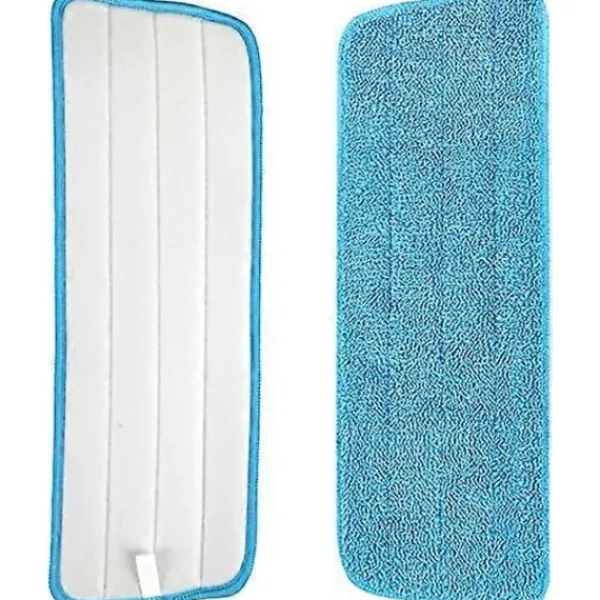 NICEGOU Städmoppar-6-pack Blå Mikrofiber Spraymopp Ersättningshuvuden för Våta och Torra Moppar, Premium Golvrengöringsdynor, Återanvändbara Ersättningsrefiller Kompatibla med Bona Fl | Fyndiq