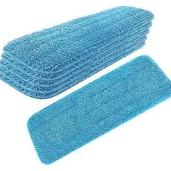 NICEGOU Städmoppar-6-pack Blå Mikrofiber Spraymopp Ersättningshuvuden för Våta och Torra Moppar, Premium Golvrengöringsdynor, Återanvändbara Ersättningsrefiller Kompatibla med Bona Fl | Fyndiq