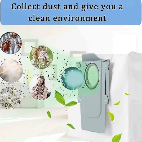 Dammsugare & Tillbehör-12-pack dammpåsar för Roborock Q7 Max / Q7 Max+ / Q7 Max Plus