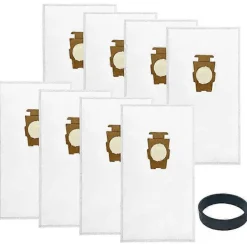 Dammsugare & Tillbehör-8-pack dammsugarpåsar ersättning för Kirby 204811 204814, Sentria, Avalir, Ultimate G-serien modell wit