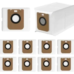 Dammsugare & Tillbehör-10-pack dammsugarpåsar för D10 Plus / D10s Plus / Z10 Pro / L10 Plus dammsugare, RLS3D dammuppsamlare