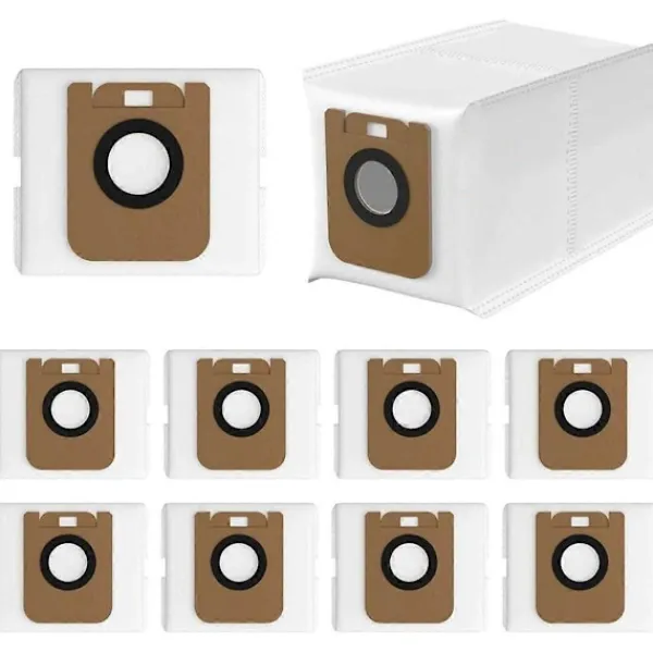 Dammsugare & Tillbehör-10-pack dammsugarpåsar för D10 Plus / D10s Plus / Z10 Pro / L10 Plus dammsugare, RLS3D dammuppsamlare