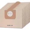 Dammsugare & Tillbehör-10-pack dammsugarpåsar för Karcher 6.959-130.0 WD3 WD3P MV3 A2204 A2254 A2604 Ersättningsfilterpåsar i papper för våt- och torrdammsugare, damm B