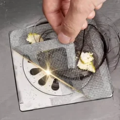 Skadedjur & Insekter-20-pack Engångs Anti-hår Självhäftande Filter, Avloppsskydd Diskbänksfilter Självhäftande Filter Vit