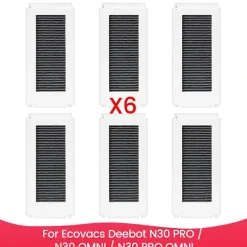 Dammsugare & Tillbehör-6-pack Ersättnings HEPA-filter för N30 PRO / N30 OMNI / N30 PRO OMNI Robotdammsugartillbehör