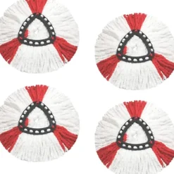unbranded Städmoppar-4-pack ersättningshuvud för mopp
