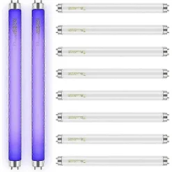 Skadedjur & Insekter-10-pack Ersättningslampor för Insektsdödare 10W för 20W Insektsdödare inomhus, BL T8 F10W 13-tums Lampa